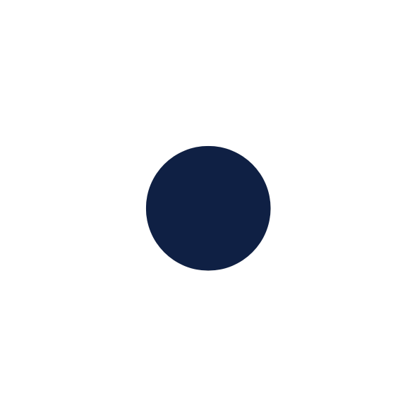 Navy blue circle